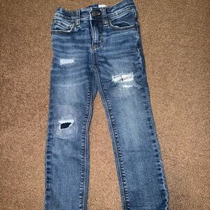 Toddler boy distressed jeans